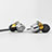 Auricolari Cuffie In Ear Stereo Universali Sport Corsa H04 Argento