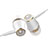 Auricolari Cuffie In Ear Stereo Universali Sport Corsa H06 Oro