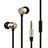 Auricolari Cuffie In Ear Stereo Universali Sport Corsa H18 Oro