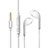 Auricolari Cuffie In Ear Stereo Universali Sport Corsa H20 Bianco