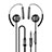 Auricolari Cuffie In Ear Stereo Universali Sport Corsa H22 Nero