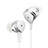 Auricolari Cuffie In Ear Stereo Universali Sport Corsa H24 Argento