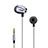 Auricolari Cuffie In Ear Stereo Universali Sport Corsa H26 Grigio