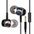 Auricolari Cuffie In Ear Stereo Universali Sport Corsa H30 Nero