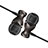 Auricolari Cuffie In Ear Stereo Universali Sport Corsa H34 Nero