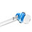 Auricolari Cuffie In Ear Stereo Universali Sport Corsa H37 Blu