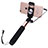 Bastoni Selfie Stick Asta Estensibile Cablato Universale S04 Oro Rosa