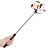 Bastoni Selfie Stick Asta Estensibile Cablato Universale S06 Nero