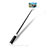 Bastoni Selfie Stick Asta Estensibile Cablato Universale S09 Nero