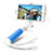 Bastoni Selfie Stick Asta Estensibile Cablato Universale S10 Cielo Blu