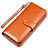 Borsetta Pochette Cover In Pelle Universale H02 Marrone