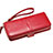 Borsetta Pochette Cover In Pelle Universale H02 Rosso