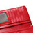 Borsetta Pochette Cover In Pelle Universale H02 Rosso