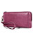 Borsetta Pochette Cover In Pelle Universale Viola