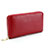 Borsetta Pochette Custodia In Pelle Lichee Pattern Universale Rosso