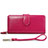 Borsetta Pochette Custodia In Pelle Universale H02 Rosa Caldo