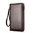 Borsetta Pochette Custodia In Pelle Universale H19 Marrone