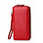 Borsetta Pochette Custodia In Pelle Universale H21 Rosso