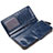 Borsetta Pochette Custodia In Pelle Universale H33 Blu