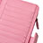 Borsetta Pochette Custodia In Pelle Universale H38 Rosa