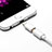 Cavo Android Micro USB a Lightning USB H01 per Apple iPad 4 Bianco