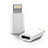 Cavo Android Micro USB a Lightning USB H01 per Apple iPhone 8 Plus Bianco