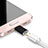 Cavo Android Micro USB a Lightning USB H01 per Apple iPhone 8 Plus Nero