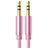 Cavo Audio Maschio a Maschio Jack 3.5mm AUX Stereo A04 Rosa