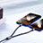 Cavo da USB a Cavetto Ricarica Carica Android Micro USB Type-C 2A H01 per Apple iPad Pro 12.9 (2021) Nero