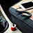 Cavo da USB a Cavetto Ricarica Carica D08 per Apple iPhone 12 Mini Nero