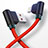 Cavo da USB a Cavetto Ricarica Carica D15 per Apple iPhone SE Rosso