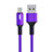 Cavo da USB a Cavetto Ricarica Carica D21 per Apple iPad 10.2 (2020)