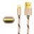 Cavo da USB a Cavetto Ricarica Carica L01 per Apple iPhone 12 Pro Max Oro