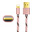 Cavo da USB a Cavetto Ricarica Carica L01 per Apple iPhone 13 Mini Oro Rosa