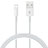 Cavo da USB a Cavetto Ricarica Carica L09 per Apple iPad Pro 12.9 (2020) Bianco
