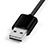 Cavo da USB a Cavetto Ricarica Carica L13 per Apple iPhone 11 Pro Max Nero