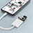 Cavo Lightning a USB OTG H01 per Apple iPad Pro 11 (2018) Bianco