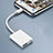 Cavo Lightning a USB OTG H01 per Apple iPhone SE3 2022 Bianco