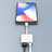Cavo Lightning a USB OTG H01 per Apple iPhone SE3 (2022) Bianco