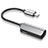 Cavo Lightning USB H01 per Apple iPad 10.2 (2020) Argento