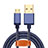 Cavo Micro USB Android Universale A11 Blu