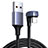 Nero Cavo Type-C Android Universale 60W H03 per Apple iPhone 15 Pro Nero