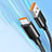 Nero Cavo Type-C Android Universale 6A H01 per Apple iPad Air 5 10.9 (2022) Nero