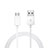 Cavo Type-C Android Universale T18 per Apple iPad Pro 12.9 (2021) Bianco