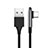 Nero Cavo Type-C Android Universale T20 per Apple iPhone 15 Pro Max Nero