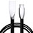 Nero Cavo Type-C Android Universale T23 per Apple iPad Pro 11 (2022) Nero
