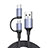 Grigio Scuro Cavo Type-C e Mrico USB Android Universale 3A H01 per Apple iPad Pro 11 (2021) Grigio Scuro