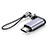 Cavo Type-C USB-C a Mocro USB-B H02 Grigio Scuro