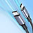 Cavo Type-C USB-C a Type-C USB-C 60W per Apple iPad Pro 12.9 (2022) Grigio Scuro