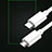 Bianco Cavo USB 2.0 Android Universale 2A H02 per Apple iPad Air 5 10.9 (2022) Bianco
